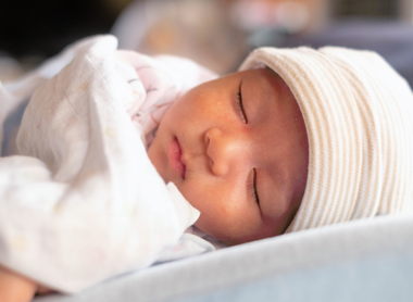 Image of baby sleeping