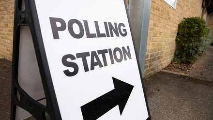 Election polling station