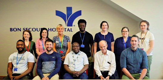 Bon Secours Hospital Tralee laboratory team.