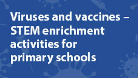 Viruses & vaccines primary school resources cover image