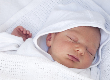 Newborn baby sleeping