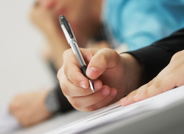 Marking an exam paper.jpg