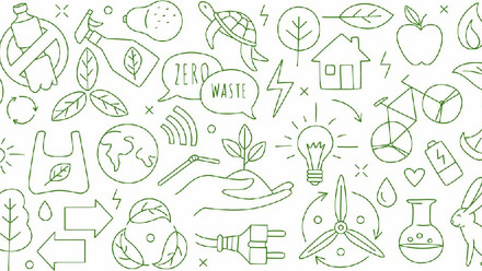 Sustainability concept art