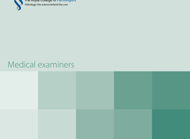 Medical examiners report cover