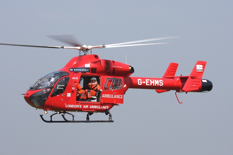 Alvin was flown to the Royal London Hospital arriving just 70 minutes after the time of his injury.