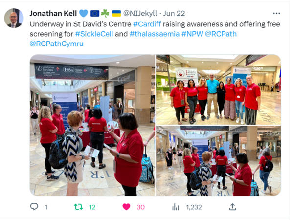 Cardiff NPW tweet