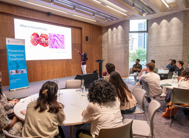 Presenting to undergraduates at the Pathology Summer School 2024