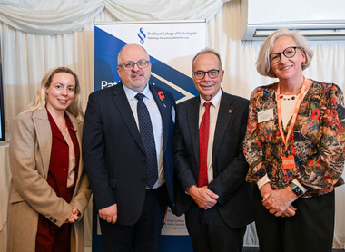 Parliamentary event 2025_Bernie, Sarah, MPs.JPG