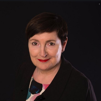 Jo Martin headshot on black background