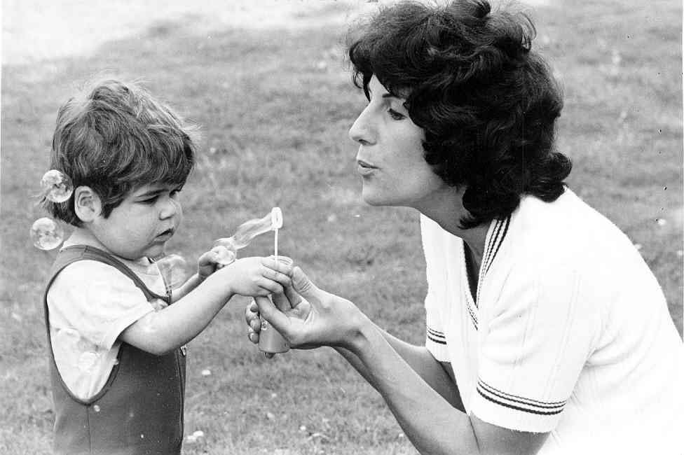 Anthony Nolan with his mum Shirley